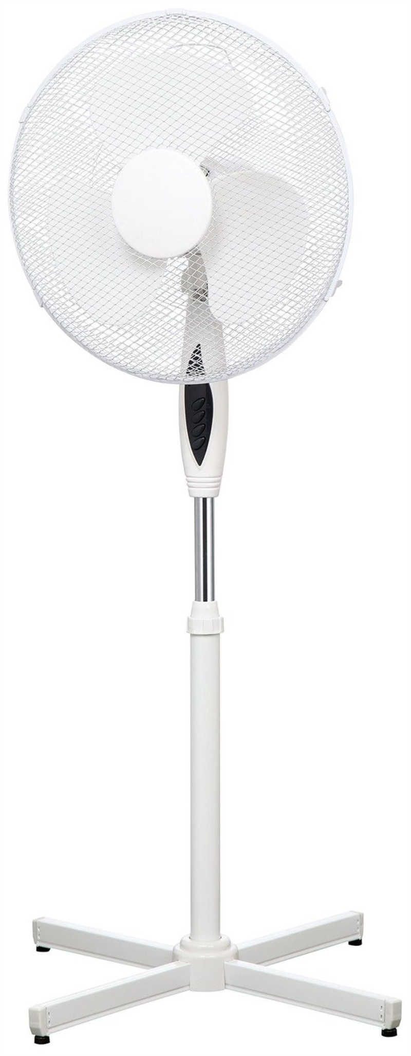 TECNOSHOP Ventilatore a piantana Howell VEP442MR 40 cm deluxe con telecomando bianco